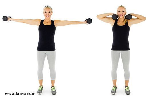 جلوبازو افقی