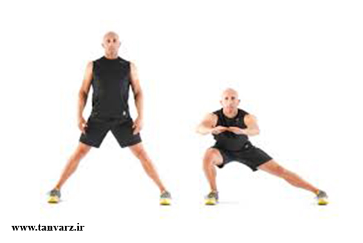 خیز به طرفین