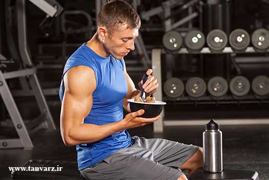 برنامه غذایی افزایش حجم