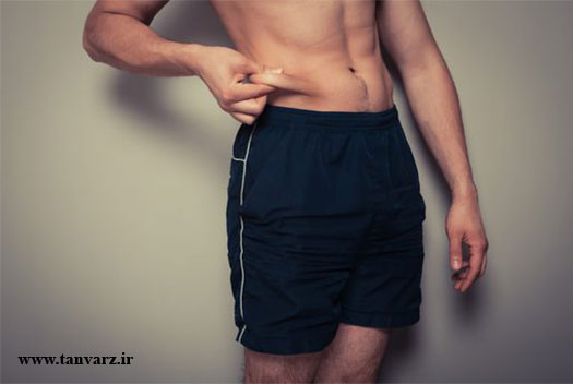کم شدن چربی بدن