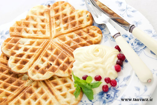 نکاتی برای استفاده از وافل در بدنسازی