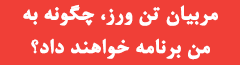 مربیان تن ورز، به چه صورت برنامه بدنسازی و غذایی خواهند داد